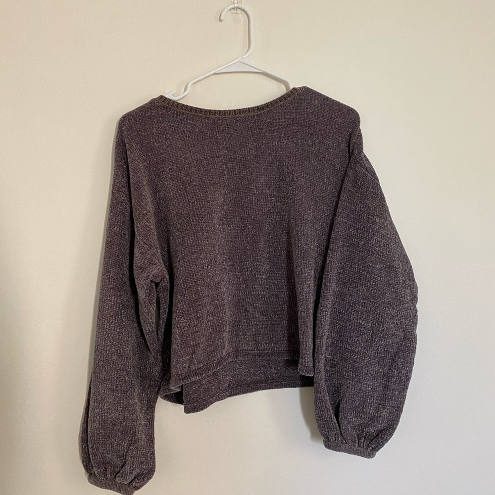 Women Crop Top Sweater